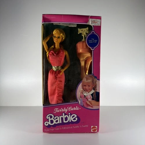 Vintage 1982 Twirly Gurls Barbie Mattel