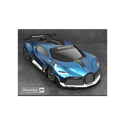 Bittydesign Divina Clear Body Shell for ARRMA Vendetta | Infraction Mega 1/8 RTR