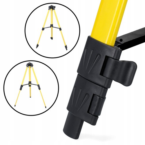 XTECH SELBSTNIVELLIERENDE LASERWASSERWAAGE KREUZ 4D 25M + STATIV MIT KOFFER - Bild 6 von 12