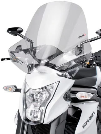 PUIG Touring Parabrisas II - Transparente Motocicleta Bicicleta de Calle Moto de Suciedad 5267W Foto 2 de 4