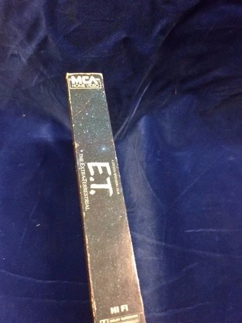 VHS ET The Extra Terrestrial Original 1982 Version Video Tape- take a look -114A - Image 2 of 3