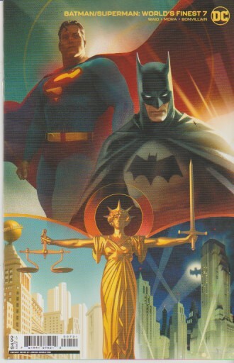 DC COMICS BATMAN SUPERMAN WORLDS FINEST #7 NOVEMBER 2022 VARIANT 1ST PRINT NM