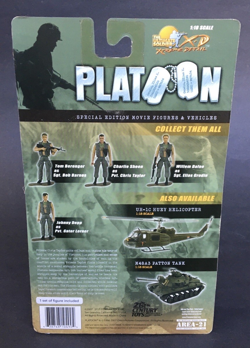 PLATOON 1/6 アクションフィギュア トム・べレンジャー PLATOON 1/6 アクションフィギュア トム・べレンジャー PLATOON