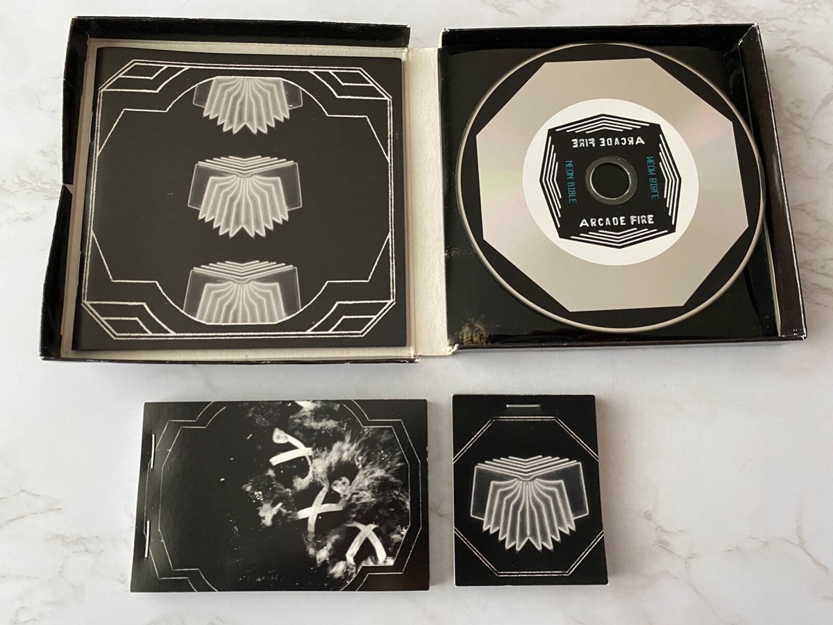 Arcade Fire Neon Bible CD Box Set DELUXE/LIMITED EDITION! w