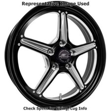 Billet Specialties Rsfb23745z6120 Street Lite 17x4.5 Wheel - Black Machined Billet Specialties Rsfb23745z6120 Street Lite 17x4.5 Wheel - Black Machined