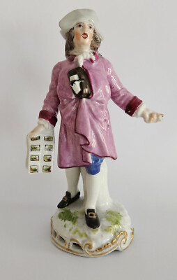 Porzellanfigur - Pariser Ausrufer - Cris de Paris - wohl Samson 19. JH