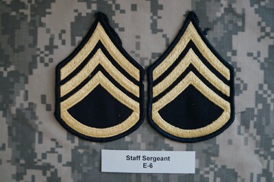 FEMALE US Army DRESS BLUE Uniform Staff Sergeant E-6 Rank Stripes Patch SEW ON | eBay FEMALE US Army DRESS BLUE Uniform Staff Sergeant E-6 Rank Stripes Patch SEW ON | eBay