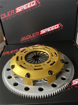 ADLERSPEED Racing Clutch Twin Disc Medium For Lancer Evo Evolution 4 5 6 7 8 9