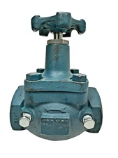 REGO A17513AP Globe Valve 2" NPT Threaded Ends 75-GPM, Handwheel Operated