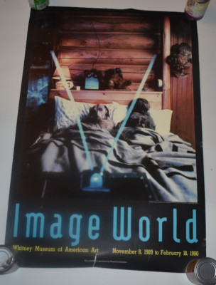 24'' X 36'' Image World Whitney Museum of American Art 1989-90 Exhibit Poster