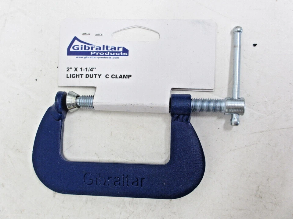 Cantidad 5 Gibraltar Ligero 2" x 1-1/4" Hierro Fundido Abrazadera Estándar Foto 3 de 3