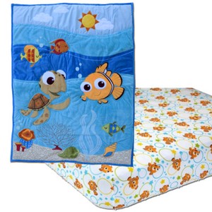 Finding Nemo Comforter And Sheet By Disney Baby Ebay