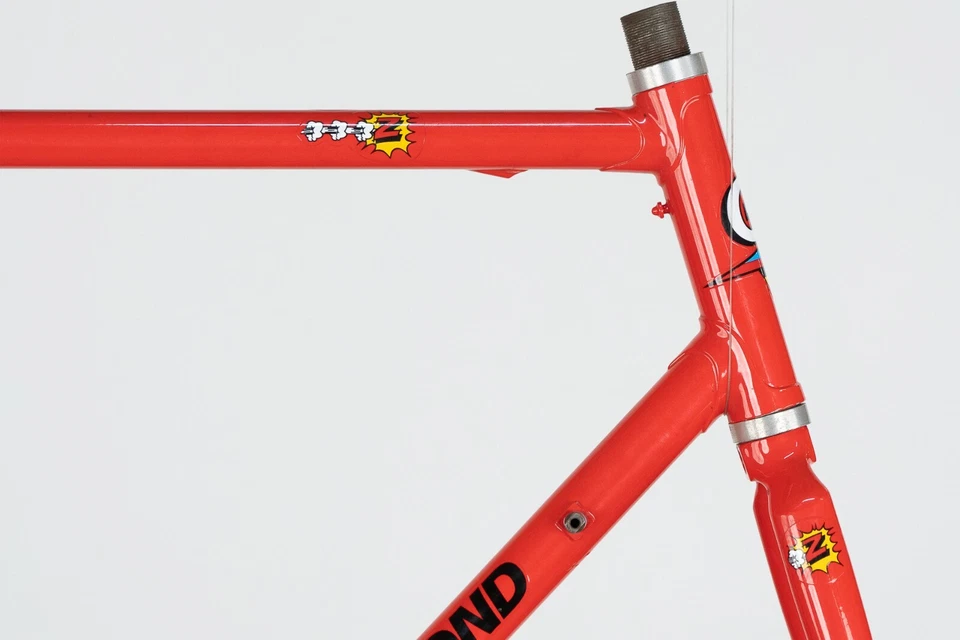 NOS GREG LEMOND TEAM Z STEEL COLUMBUS CROMOR FRAME SET VINTAGE ROAD BIKE SCAPIN - image 3 of 4