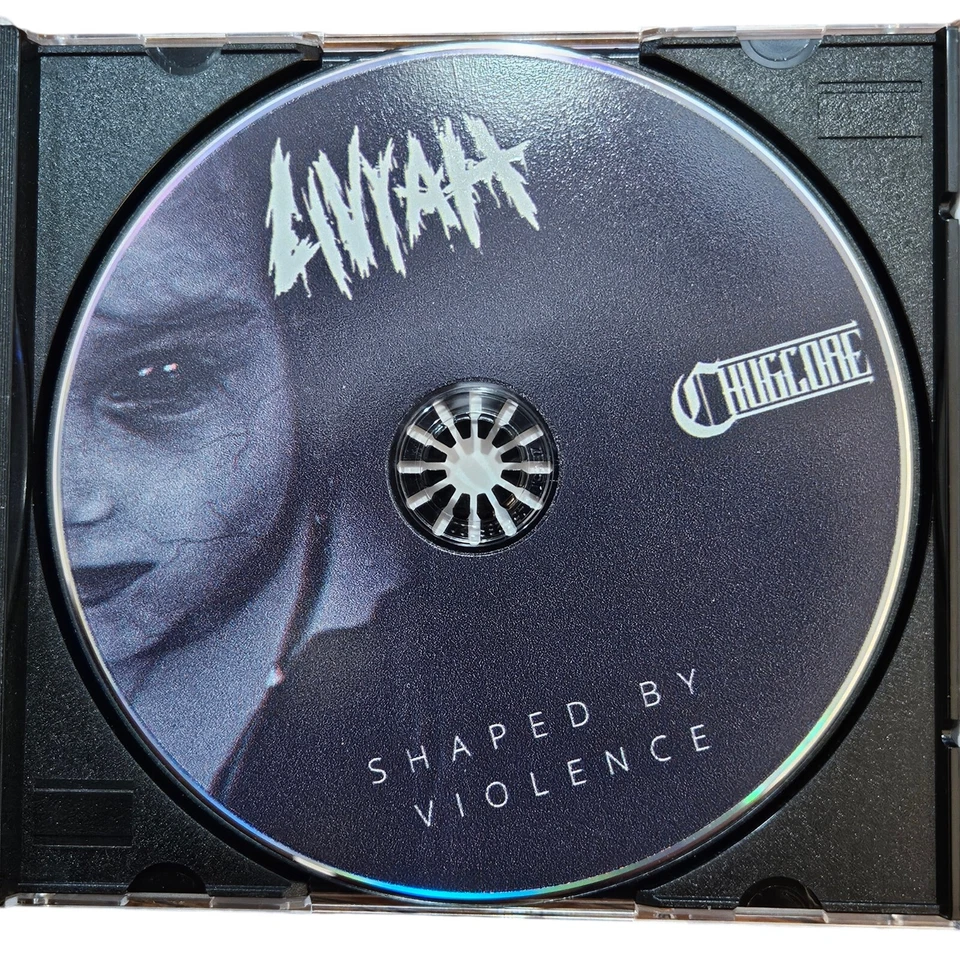 Livyah – Shaped By Violence EP CD-R Chugcore Limited 1/30 CHG 055 - Image 4 of 4
