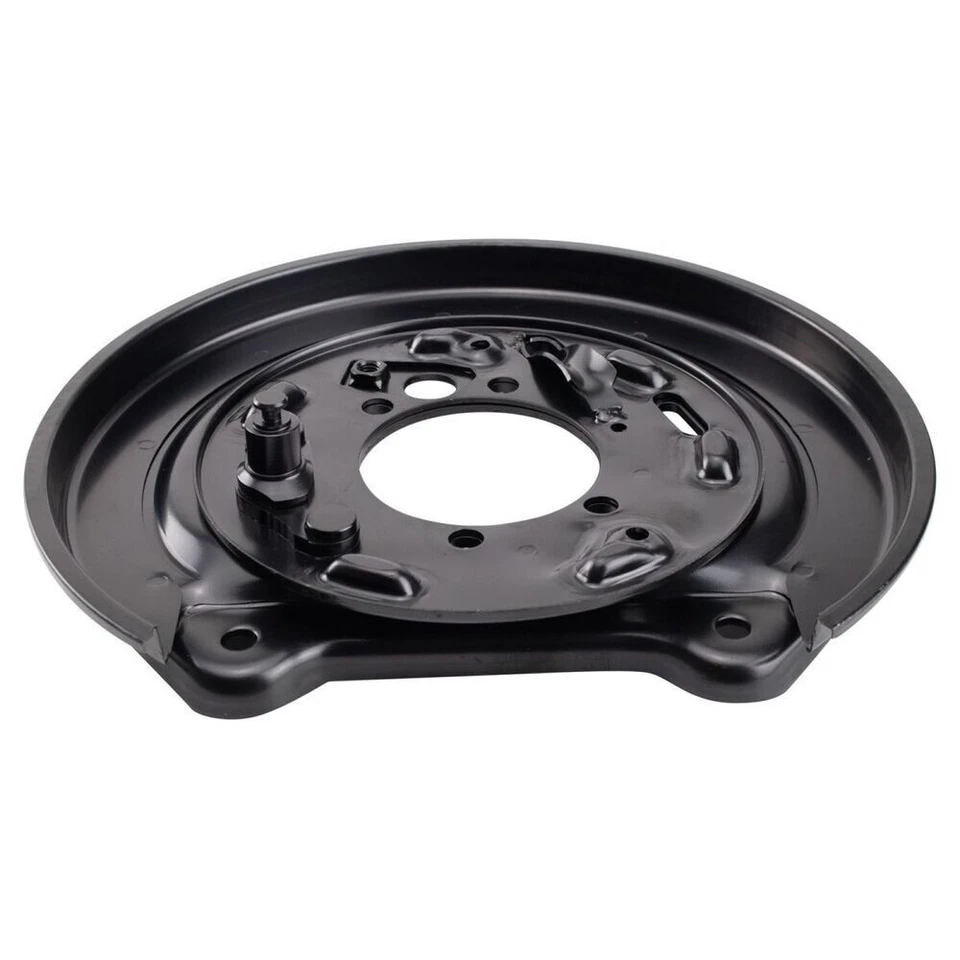 Placa de respaldo de rotor de freno trasero TRQ nueva para Subaru Legacy Impreza 1992-2008 Foto 2 de 4