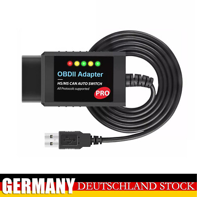 Forscan Pro ELM327 USB Interface OBD2 Diagnosegerät KFZ Scanner Tester Für Ford