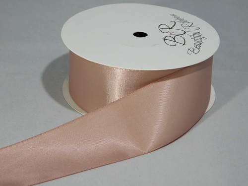 38mm Satin Ribbon 2 or 25 metre double sided roll wedding Tape Trim UK 38 mm - Picture 72 of 83