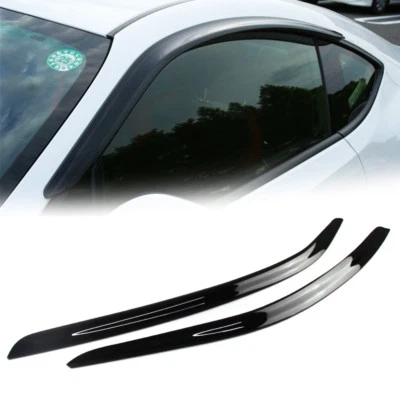Fit FOR Toyota GT86 Scion FRS Subaru BRZ Coupe Side Window Visor Shade 2020 - Photo 1/3
