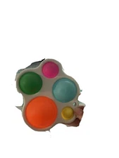 Push Pop Silicone Sensory Fidget Toy Office Anxiety Stress Relief Bubble Game