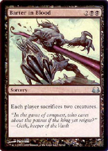 BARTER IN BLOOD X4 4 4X Divine vs Demonic MTG Magic the Gathering Cards DJMagic