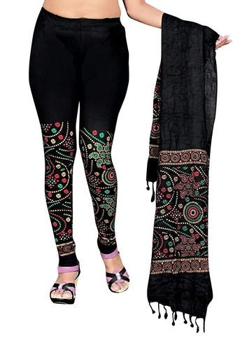 Stylish women's printed leggings with 