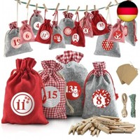 Adventskalender Zum BefüLlen Groß, 24 Adventskalender Selber BefüLlen, Adventska