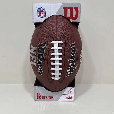 NEW Wilson Junior Size Football NFL MVP  Tackified  Composite - Model # WTF1414