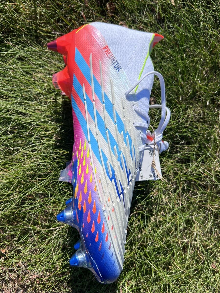 $250 9.5 Adidas Predator Edge.1 SG 'Al Rihla Pack - White $250 9.5 Adidas Predator Edge.1 SG 'Al Rihla Pack - White