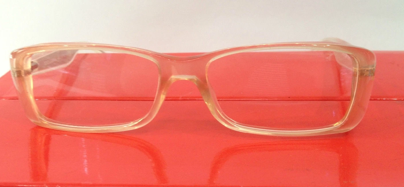 Dolce & Gabbana DG 3142 Crystal Peach 2587 Plastic Eyeglasses Frame 51 15 137