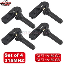 New 4X TPMS Tire Pressure Sensors GL3T-1A180-GA For Ford Lincoln GL3T-1A180-GB