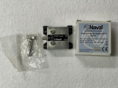 Marine TV-Radio Splitter SP2F Digital 100kHZ-1000MHz