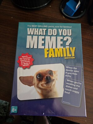 What do you Meme? Family Edition Board Game: New, Sealed | eBay