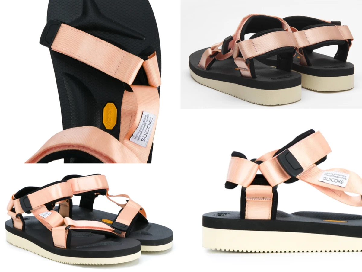 SUICOKE DEPA V2 Vibram Sole Sandals Touch Fastener Sandals