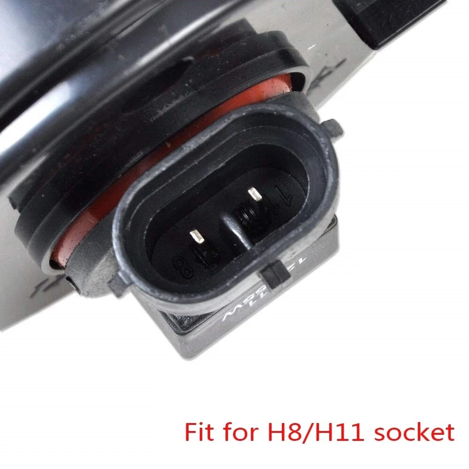 Fari Fendinebbia Led Bianchi 9 Per Mitsubishi L200 Triton Pickup 06-15 2X Nuovo - Immagine 3 di 4