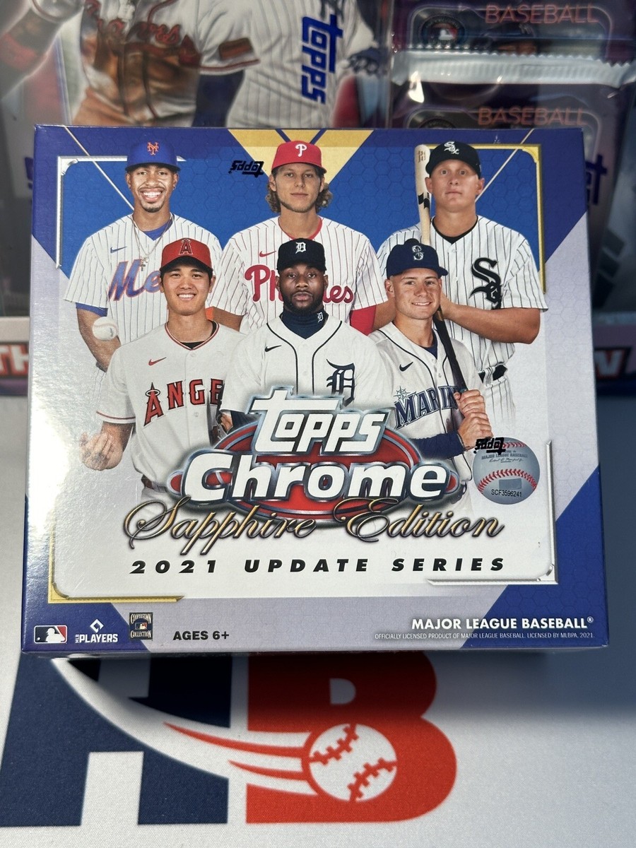 2021 Topps Chrome SAPPHIRE EDITION　BOX Amazon.com: 2021 Topps Chrome Baseball Update Series