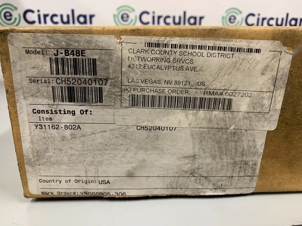 Nueva Foundry Network J-B48E JetCore 48 puertos base 10/100/1000 Foto 2 de 3