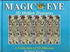 Magic Eye 3D Hidden Treasures - Hardcover By Magic Eye Inc - VERY GOOD