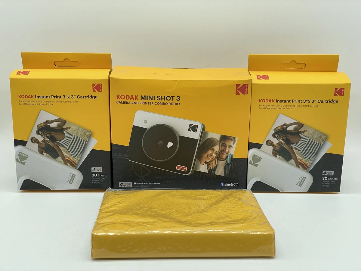 kodak mini shot 3 square retro instant camera