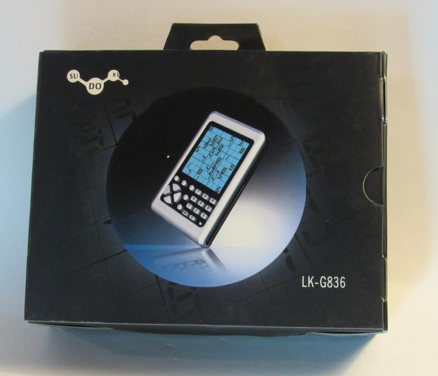 Sudoku Electronic Handheld LCD Game LK G836 New In Box Three Modes EBay