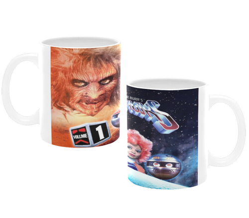 Terrahawks mug / cup Gerry Anderson Zelda 1980s TV show coffee mug