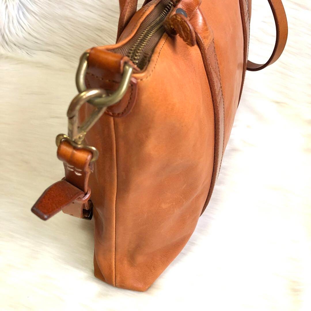 RRL RALPH LAUREN Men's U.S AIR FORCE USAF 2WAY leather bag RRL RALPH LAUREN Men's U.S AIR FORCE USAF 2WAY leather bag