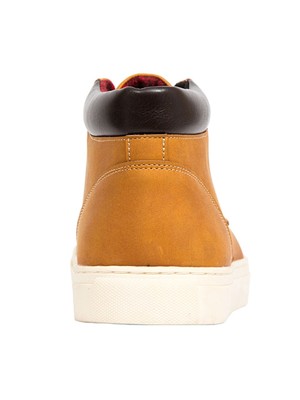 DEER STAGS Mens Brown Removable Insole Warren Round Toe  display picture 1