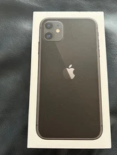 Apple iPhone 11 Black 128 GB Empty Retail Box ONLY - No Phone or Accessories