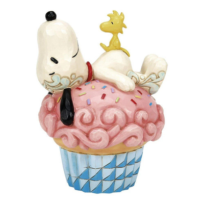 #ad ✅ Jim Shore Sprinkle Snooze Snoopy Laying on Cupcake 6016266 Peanuts 2025 ✅ $40.99