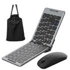 Miieadoo Folding & Foldable Bluetooth with Wireless Keyboard and Mouse Combo ...