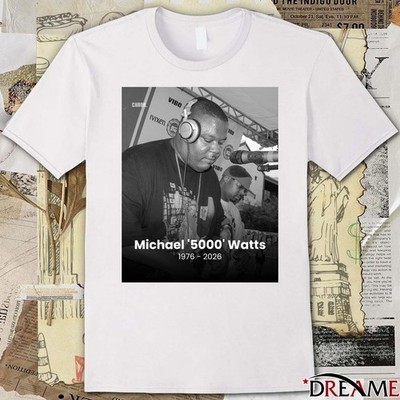 Rest In Peace Michael 5000 Watts 1976 - 2026 t-shirt S-5XL