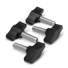 1/4"-20 X 3/4" Threaded Thumb Screw Stainless Steel Standard/Coarse Thread