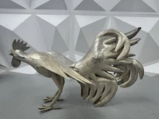 Rare Vintage Sterling Silver .925 Rooster Collectible Set