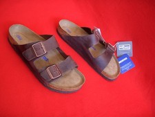 BIRKENSTOCK - NEU -  ARIZONA Habana geöltes Leder WEICHBETTUNG Gr. 43  Weite N