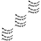  6 Sets Deko Zum Schulabschluss Graduation Dekoration Fahne Ziehen